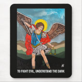 Saint Michael the Archangel Painting by Alfred Fox Muismat (Voorkant)