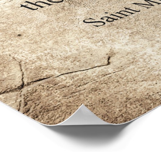 Saint Michael the Archangel Poster (Hoek)