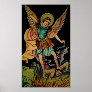 Saint Michael The ArchAngel Poster