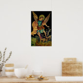 Saint Michael The ArchAngel Poster (Keuken)