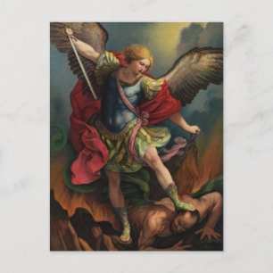 Saint Michael the Archangel Prayer Kaart