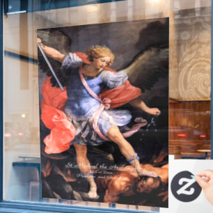 Saint Michael the Archangel Raamsticker