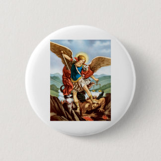 Saint Michael the Archangel Ronde Button 5,7 Cm