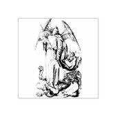 Saint Michael the Archangel Rubber Stamp Rubberstempel (Afrduk)
