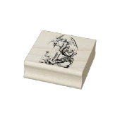 Saint Michael the Archangel Rubber Stamp Rubberstempel (Stempel)
