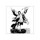 Saint Michael the Archangel Rubber Stamp Rubberstempel (Afrduk)