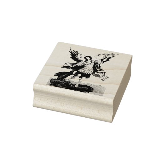 Saint Michael the Archangel Rubber Stamp Rubberstempel (Stempel)