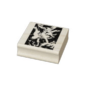 Saint Michael the Archangel Rubber Stamp Rubberstempel (Stempel)