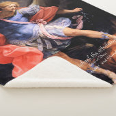 Saint Michael the Archangel Sherpa Deken (3/4)