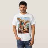 Saint Michael the Archangel T-shirt (Voorkant volledig)