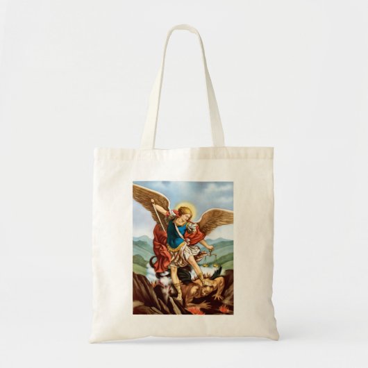 Saint Michael the Archangel Tote Bag (Voorkant)