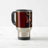 Saint Michael the Archangel Travel Mug Reisbeker (Voorkant links)