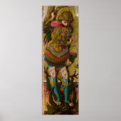 Saint Michael van Carlo Crivelli Poster (Voorkant)