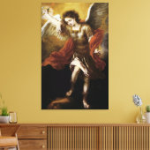 Saint Michael van Murillo Canvas Afdruk (Insitu (Woonkamer))