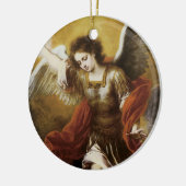 Saint Michael van Murillo Keramisch Ornament (Links)