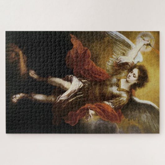 Saint Michael van Murillo Legpuzzel (Horizontaal)