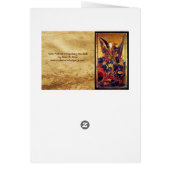 Saint Michael Vanguishing the Devil Prayer (Achterkant)