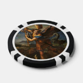 Saint Michael Vanquishing Satan Pokerchips (Enkel)