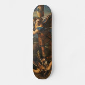 Saint Michael Vanquishing Satan Skateboard (Voorkant)