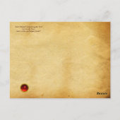 Saint Michael Vanquishing the Devil Briefkaart (Achterkant)