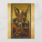 Saint Michael Vanquishing the Devil Briefkaart (Voorkant)
