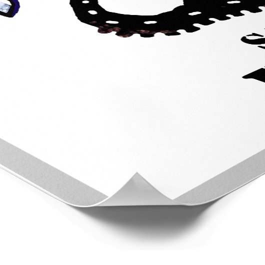 Saint Michael vecht tegen de draak Poster (Hoek)