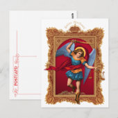 Saint Michael, verdedig ons Briefkaart (Voorkant / Achterkant)