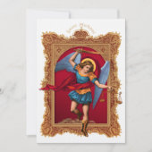 Saint Michael, verdedig ons Kaart (Voorkant)