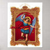 Saint Michael, verdedig ons Poster (Voorkant)