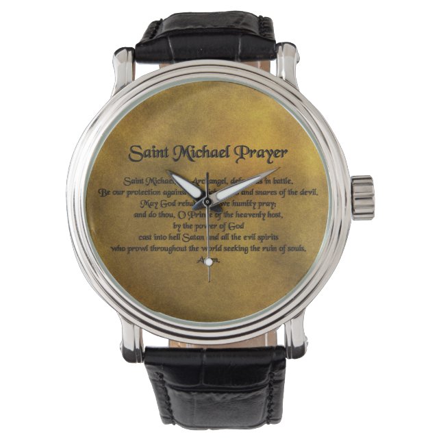 Saint Michael Watch Horloge (Voorkant)