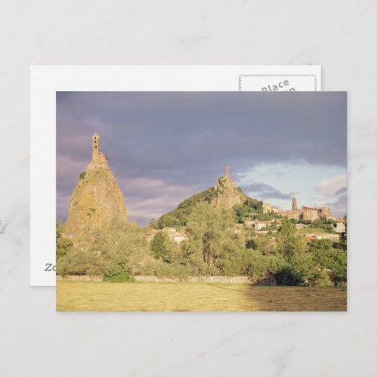 Saint Michel d'Aiguilhe, de Rocher Briefkaart (Voorkant / Achterkant)