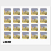 Saint Michel d'Aiguilhe, de Rocher Vierkante Sticker (Vel)