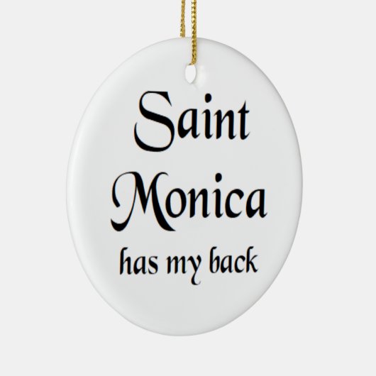 saint monica coffee mug keramisch ornament (Rechts)