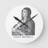 Saint Monica Ronde Klok (Voorkant)