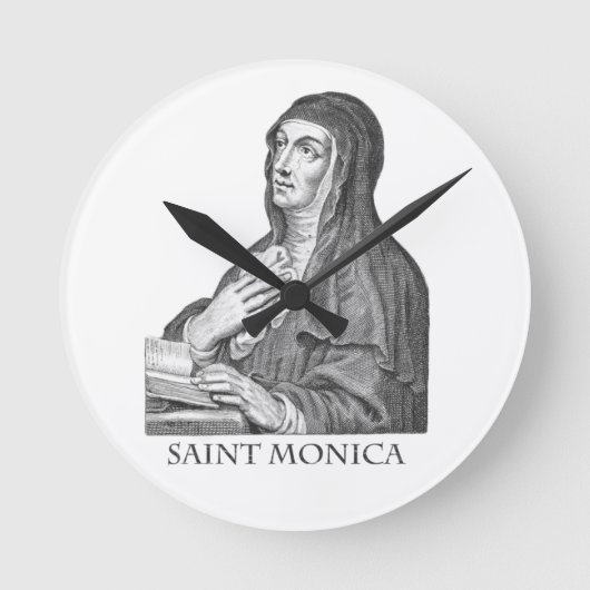 Saint Monica Ronde Klok (Voorkant)