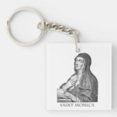 Saint Monica Sleutelhanger (voorkant)
