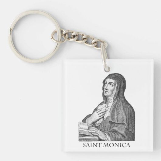 Saint Monica Sleutelhanger (voorkant)