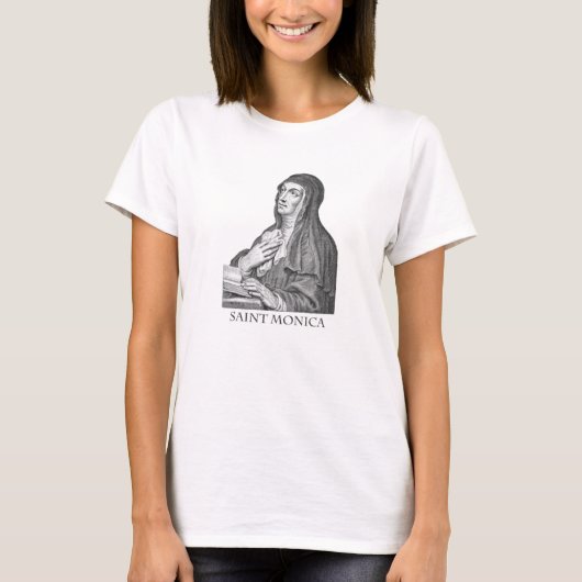 Saint Monica T-Shirt (Voorkant)