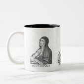 Saint Monica Tweekleurige Koffiemok (Links)