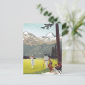 Saint Moritz by Emil Cardinaux Briefkaart (Staand voorkant)