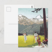 Saint Moritz by Emil Cardinaux Briefkaart (Voorkant / Achterkant)