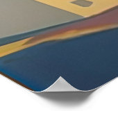 Saint Moritz, Zwitserland Skireizen Poster (Hoek)