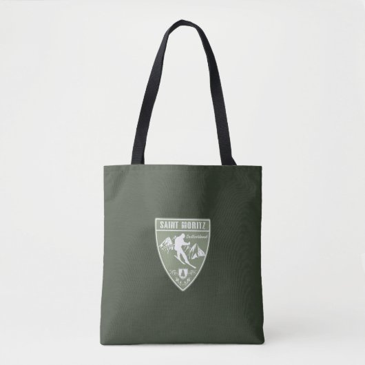 Saint Moritz Zwitserland Tote Bag (Voorkant)