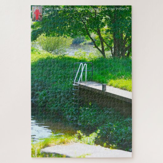 Saint Mullins Graignamanagh Carlow Ierland Jigzaag Legpuzzel (Verticaal)
