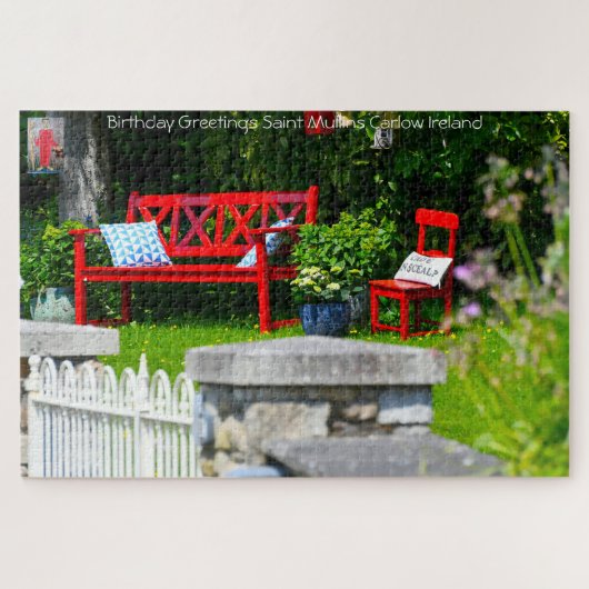 Saint Mullins Graignamanagh Carlow Ierland Jigzaag Legpuzzel (Horizontaal)
