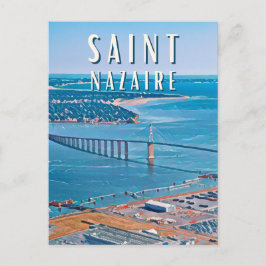 Saint Nazaire Photo Vintage Briefkaart