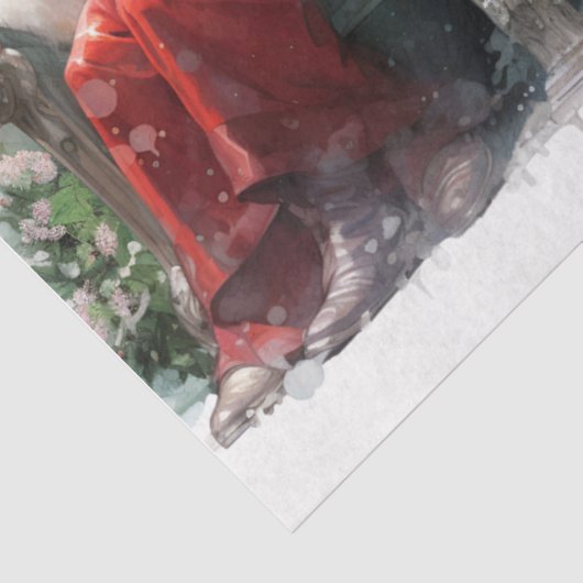 Saint-Nic Holiday Decoupage Paper Tissuepapier (Detail)