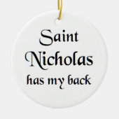 saint nicholas coffee mug keramisch ornament (Voorkant)