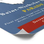 Saint Nicholas Day Parade Aangepast Poster (Hoek)