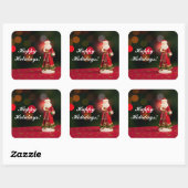 Saint Nicholas Figurine Sticker (Vel)